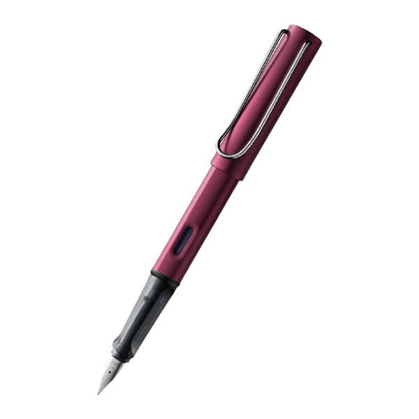 Lamy 29-M Al-Star Alüminyum M Uç Siyah-Mor Dolma Kalem