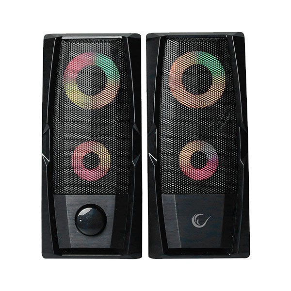 Rampage RMS-X9 2.0 RGB Işıklı Multimedia 5V 30DB Gaming Oyuncu Speaker