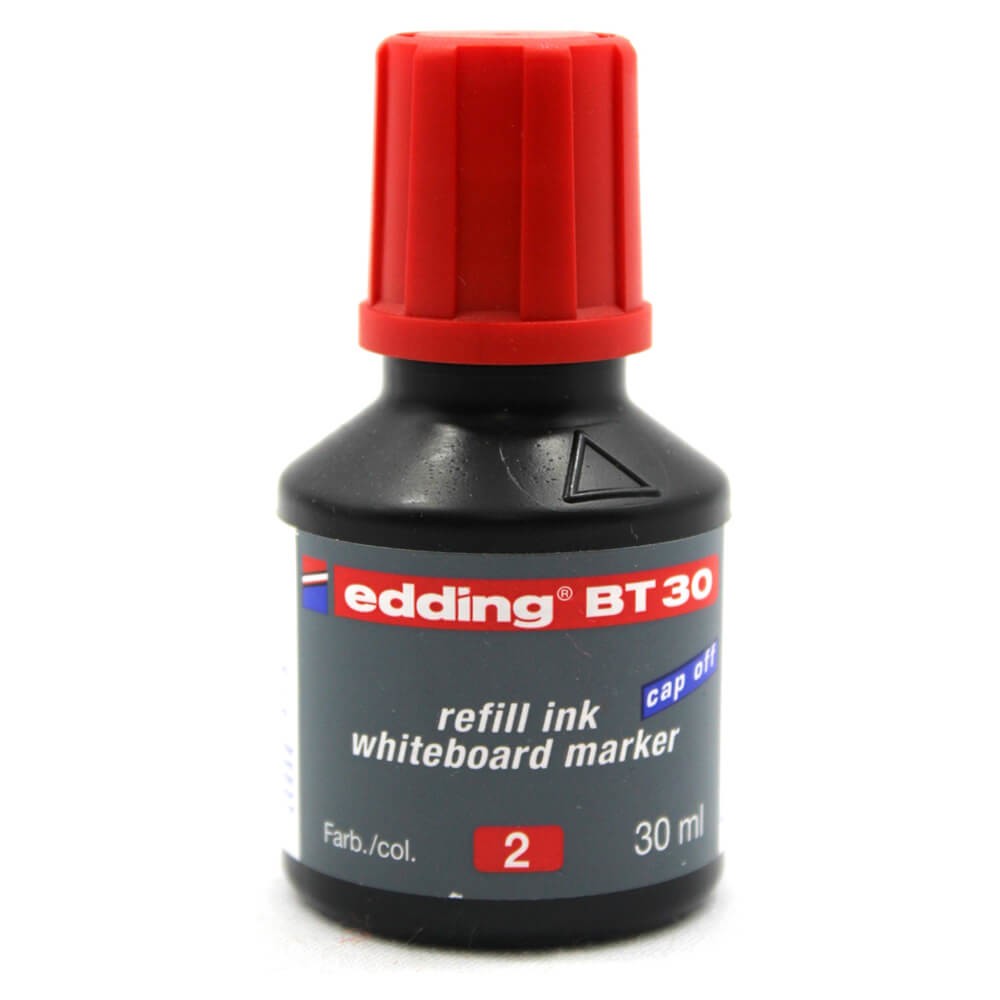 Edding BTK-30 30ml Kırmızı Mürekkep