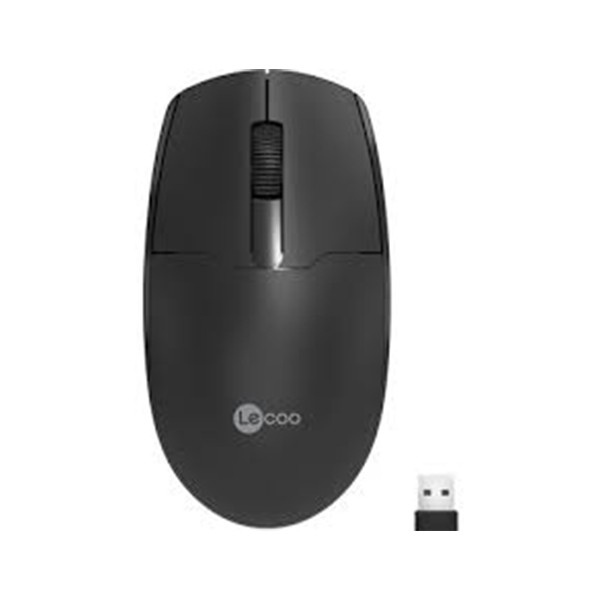 Lecoo Lenovo Ws204 Siyah Kablosuz 1200dpı 3 Tuşlu Optik Mouse