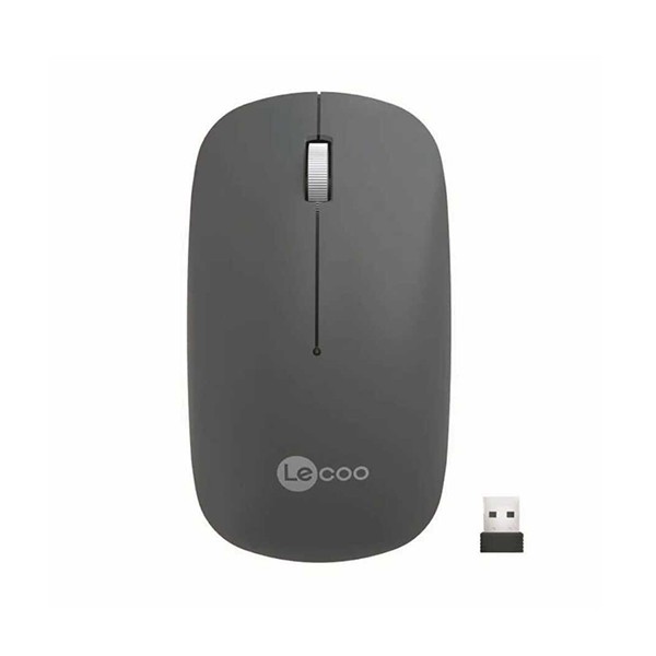 Lecoo WS214 Gri Kablosuz 1200DPI 3 Tuşlu Optik Mouse