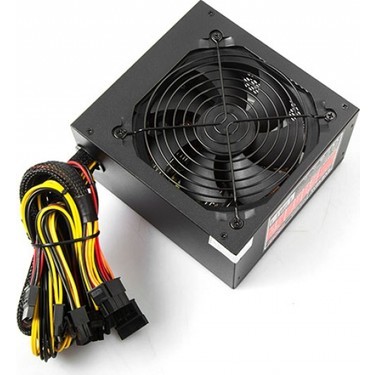 Everest EPS-600A 600W 12 cm Fanlı 4 Sata Aktif Pfc PSU Güç Kaynağı