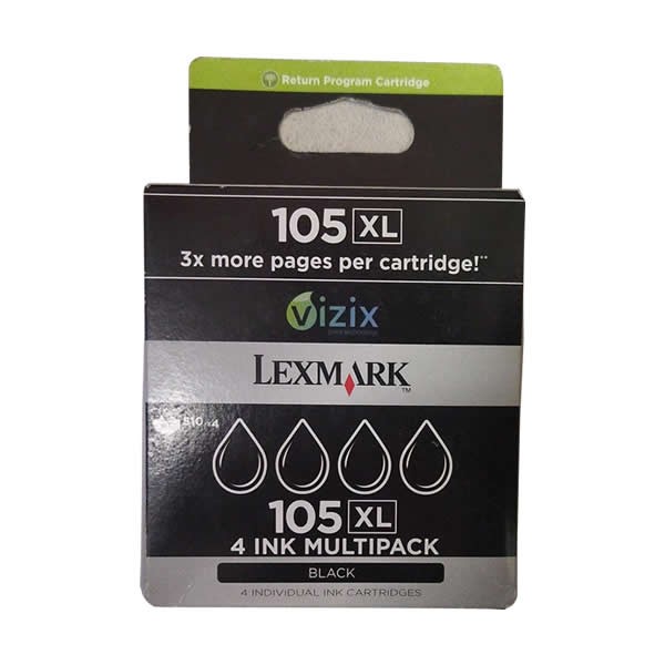 Lexmark 14N0845E 105XL Pro 4 lü Siyah Kartuş