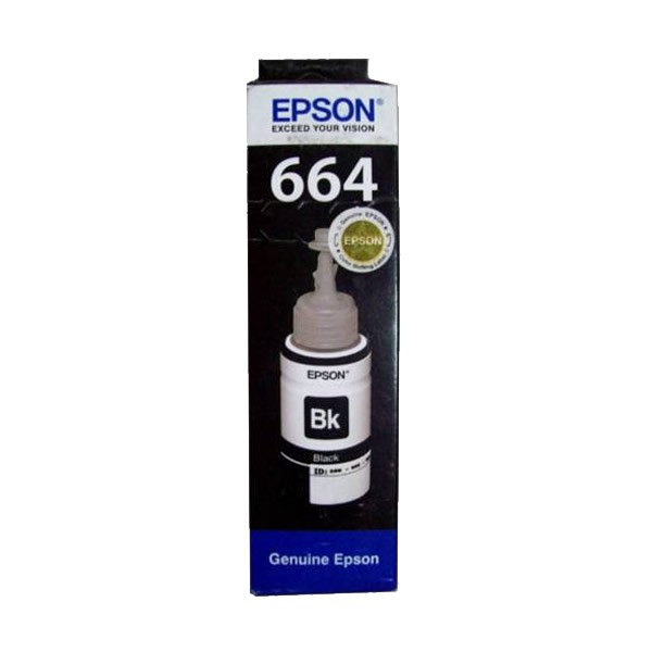 Epson T66414A Siyah Kartuş Mürekkebi