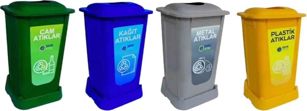 Aform 50 Lt Orjinal Metal Atık Kovası