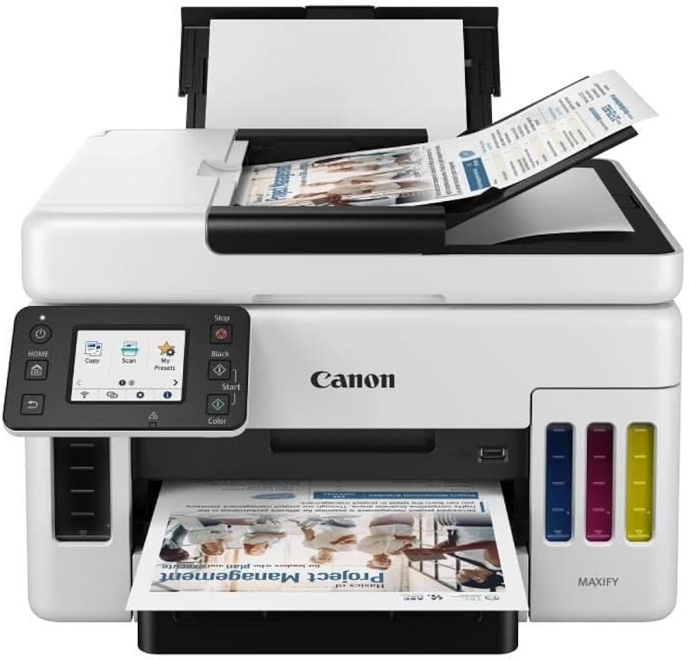 Canon GX6040 Yazıcı/Tarayıcı/Fotokopi Renkli Mürekkep Tanklı Yazıcı