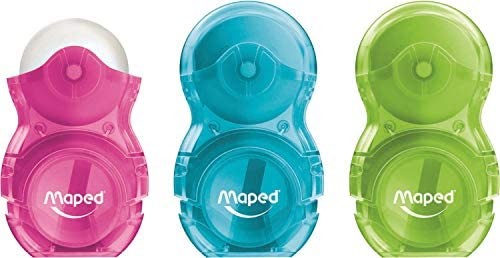 Maped 049111 Loopy Translu Silgili Tek Delikli Kalemtıraş