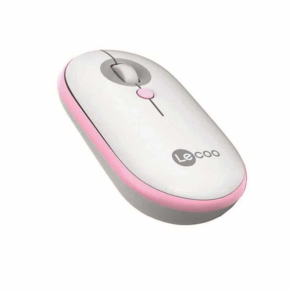 Lenovo Lecoo WS212 Beyaz-Pembe Kablosuz 1600DPI 4 Tuşlu Optik Mouse