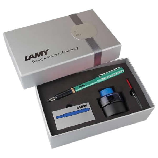 Lamy 32DS-M AL-Star Mavi-Yeşil Dolma Kalem Seti