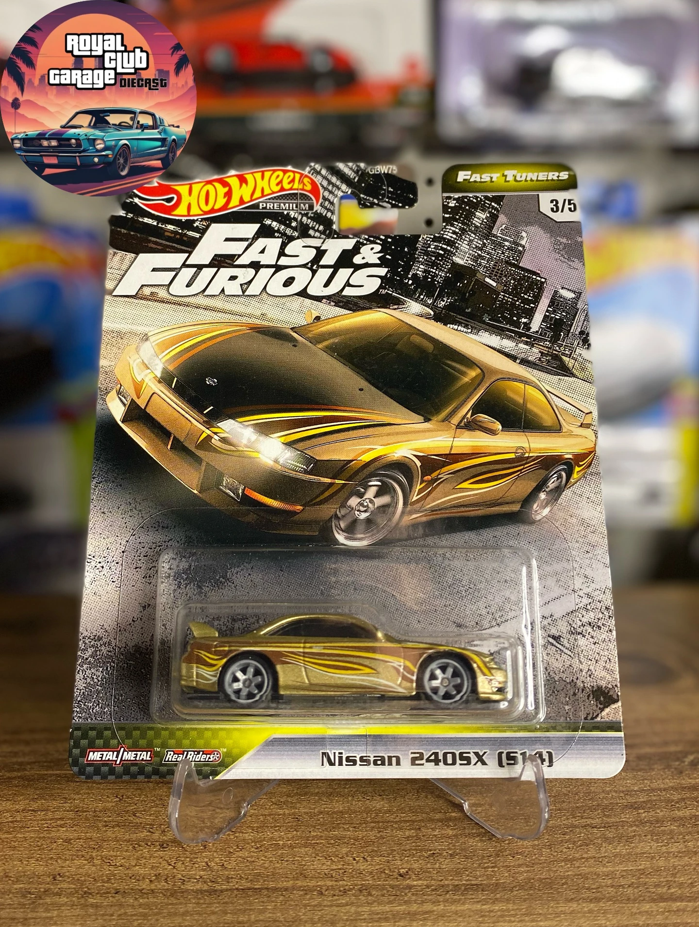 Hot Wheels - Premium - Nissan 240SX (S14) - Fast Tuners - Fast And Furious