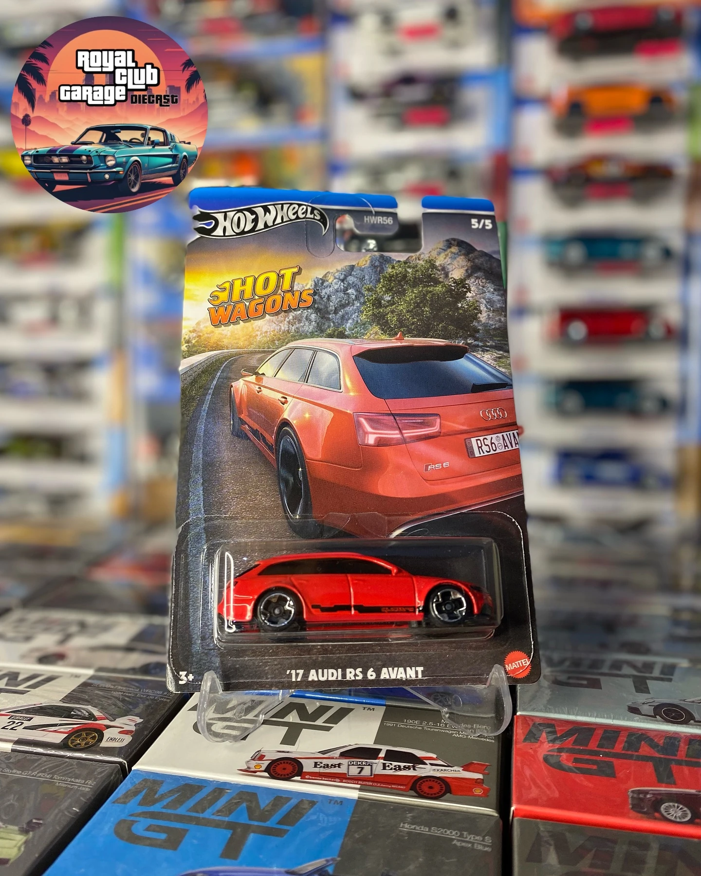 Hot Wheels - Long Card - Hot Wagon Set