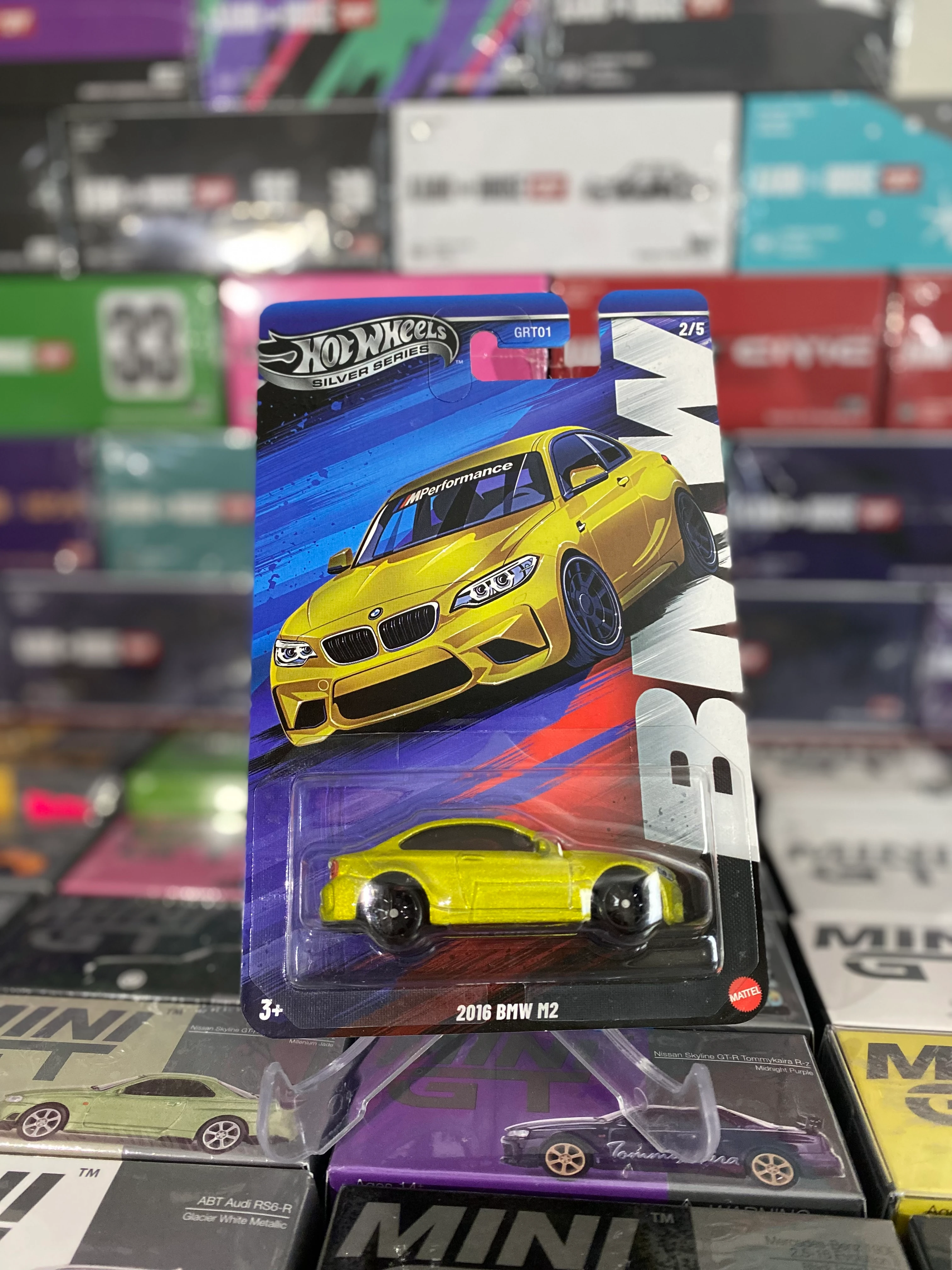 Hot Wheels - Long Card - Bmw Set