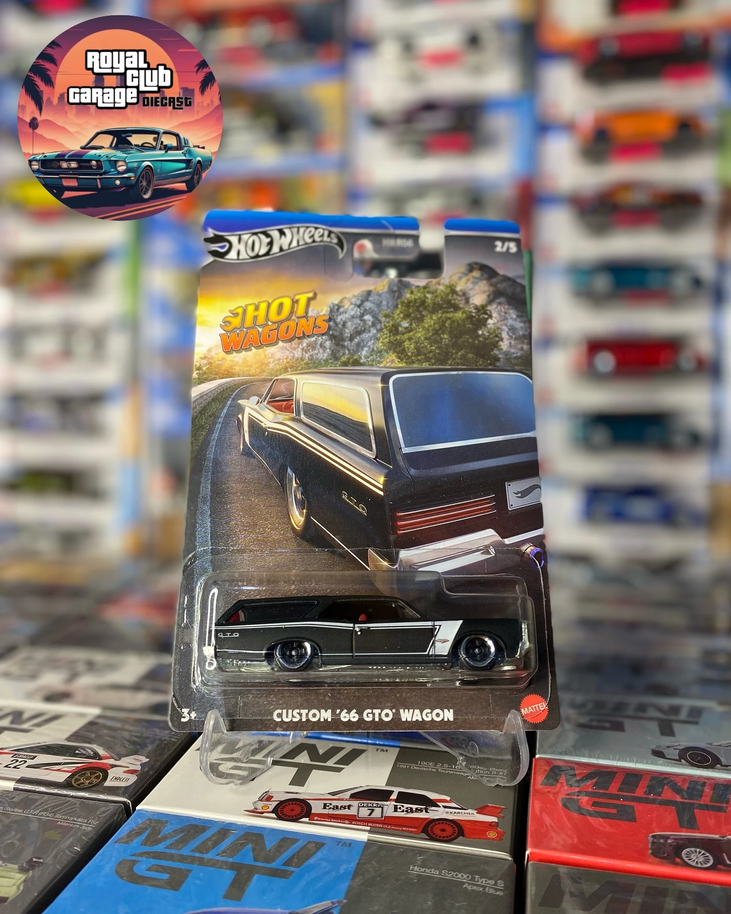 Hot Wheels - Long Card - Hot Wagon Set