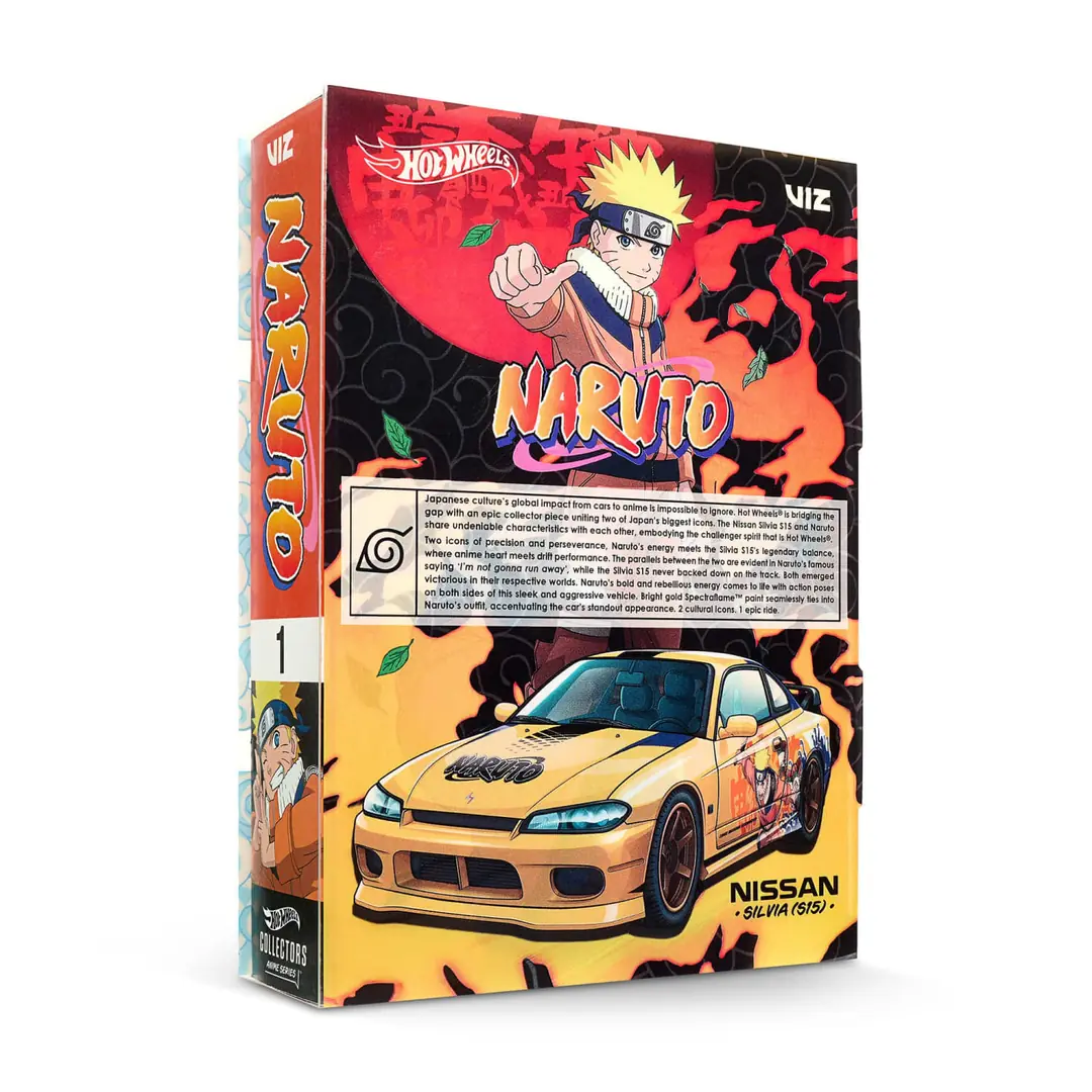 ミニカー Hot Wheels x NARUTO Nissan Silvia (S15) Hot Wheels x Naruto Nissan Silvia S15 | Royal Club Garage