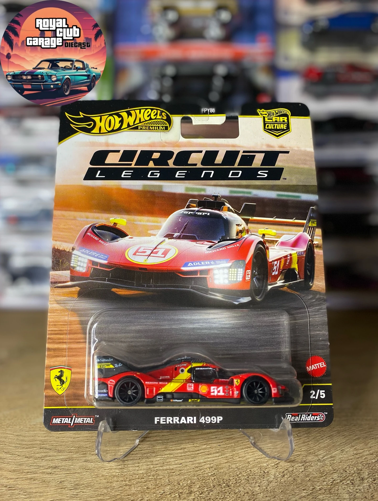Hot Wheels - Premium - Circuit Legends Set