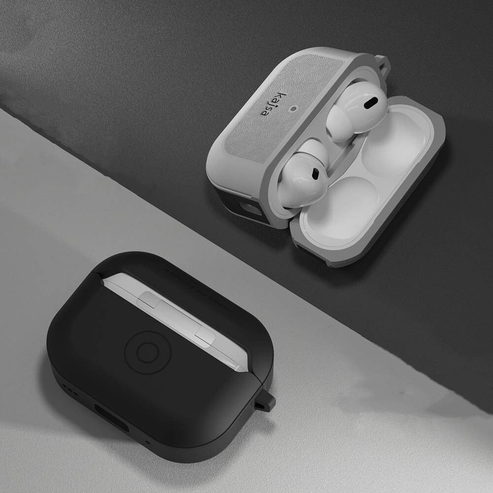 Airpods Pro 2 Kılıf Kajsa Luxe Collection Kablosuz Şarj Uyumlu Kılıf