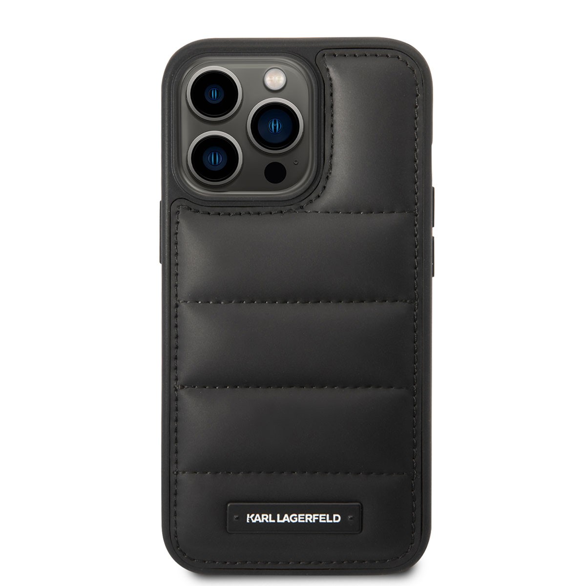 iPhone 14 Pro Max Kılıf Karl Lagerfeld Nylon Puffy Airbag Dizayn Kılıf