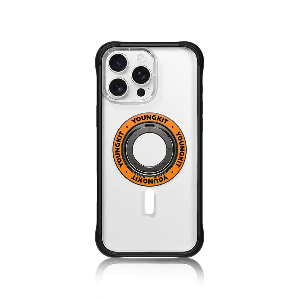 Youngkit Magnetik 360 Derece Dönebilen Double Ring Serisi Parmak Ring Stand