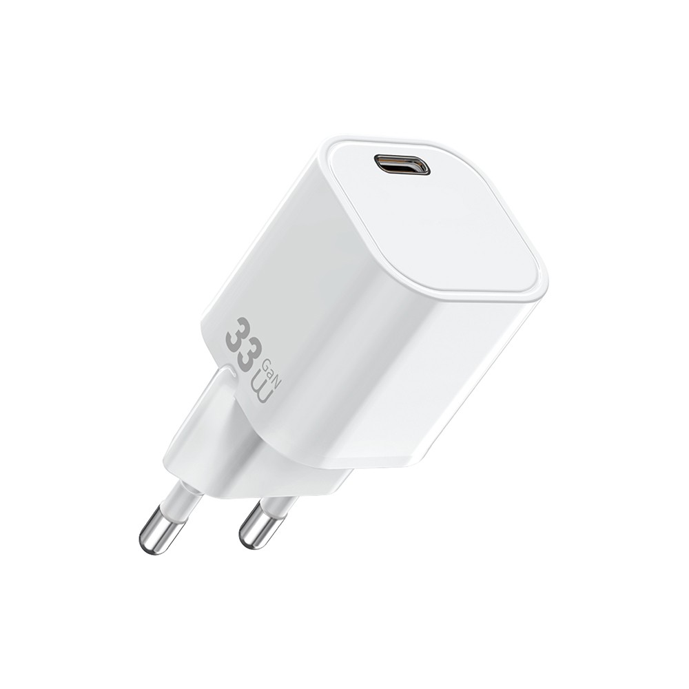 Wiwu Wi-G015 Cube Serisi GaN Tech PD Hızlı Şarj Özellikli Mini Şarj Başlığı 33W