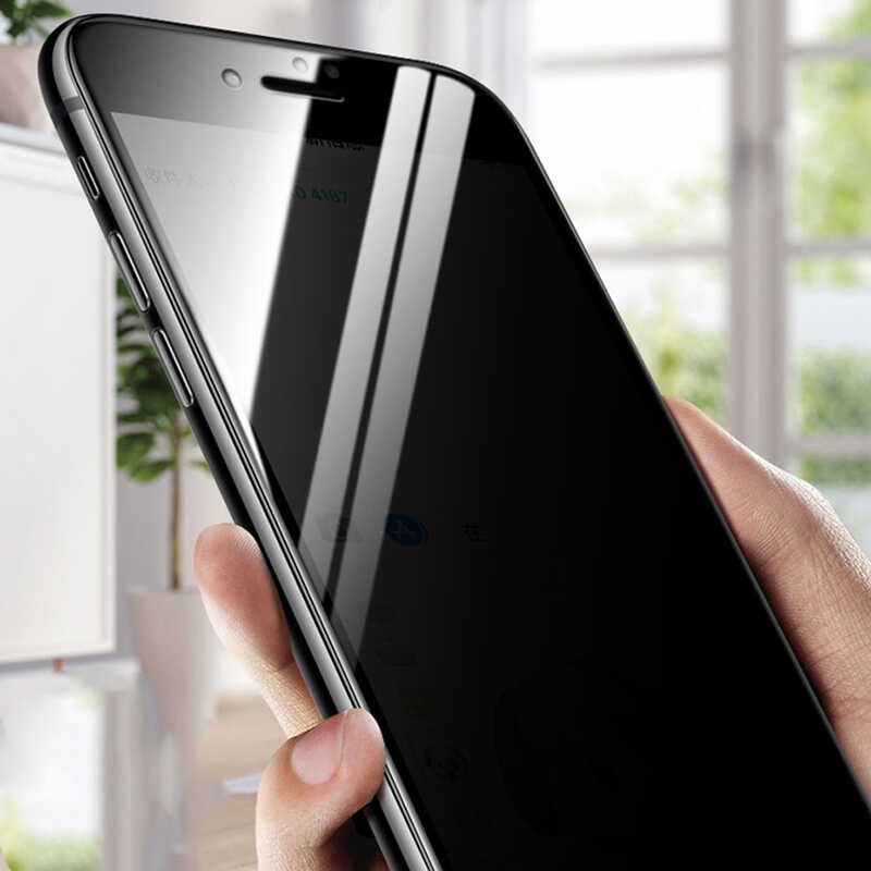 iPhone 8 Plus Davin 5D Privacy Cam Ekran Koruyucu
