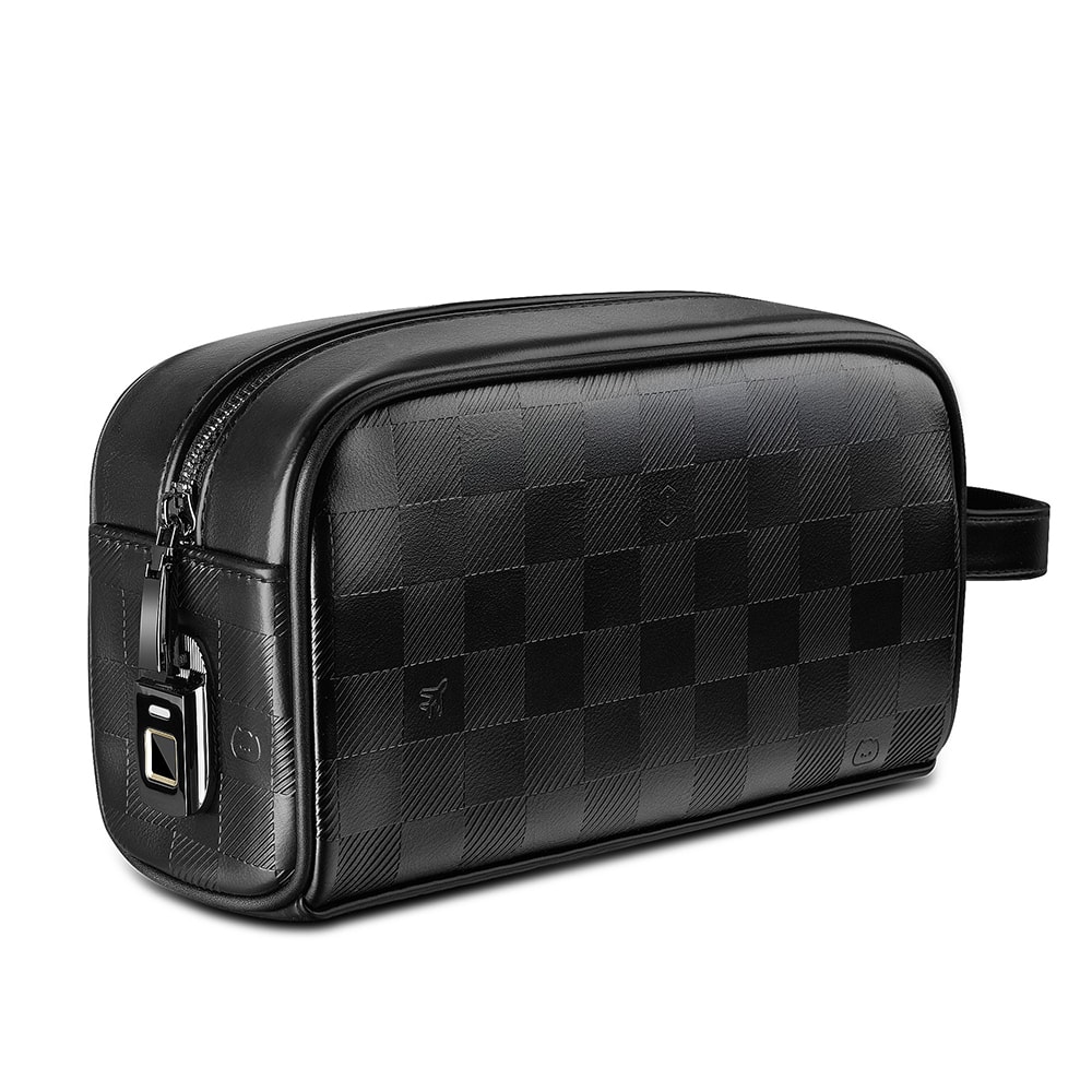 Wiwu Phantom Serisi Parmak İzi Kilitli Çok Fonksiyonlu Taşınabilir Mobil Aksesuar Çantası