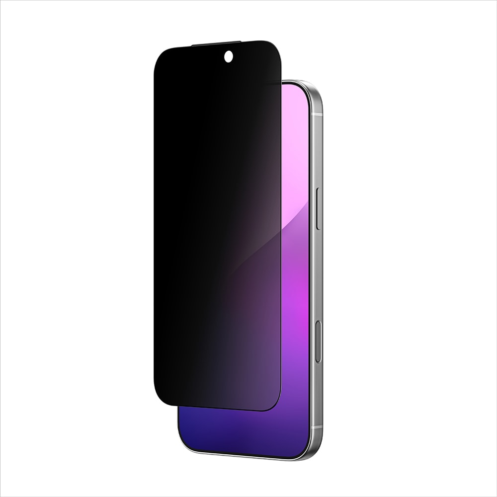 Apple iPhone 17 Pro Max Amazingthing Titan Privacy Parmak İzi Bırakmayan Temperli Cam Ekran Koruyucu