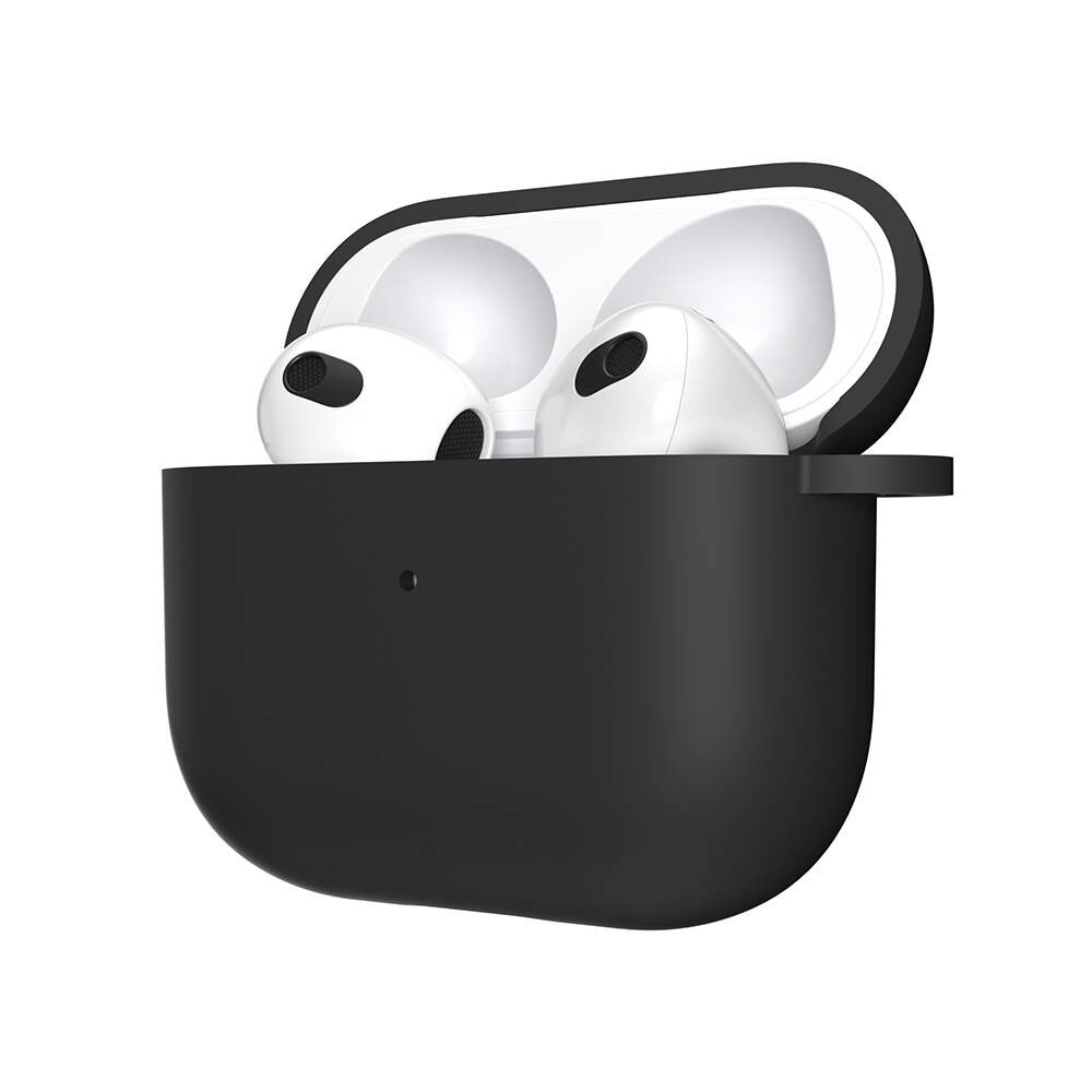 Airpods 3. Nesil Kılıf Yumuşak Dokunuşlu Likit Silikon Tasarımlı Lisanslı Switcheasy Skin Kapak