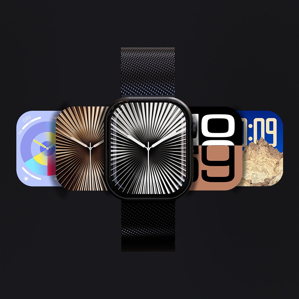 Lenyes LW-X10 10. Nesil Ultra HD AMOLED Ekran Su Geçirmez iOS ve Android Uyumlu Akıllı Saat