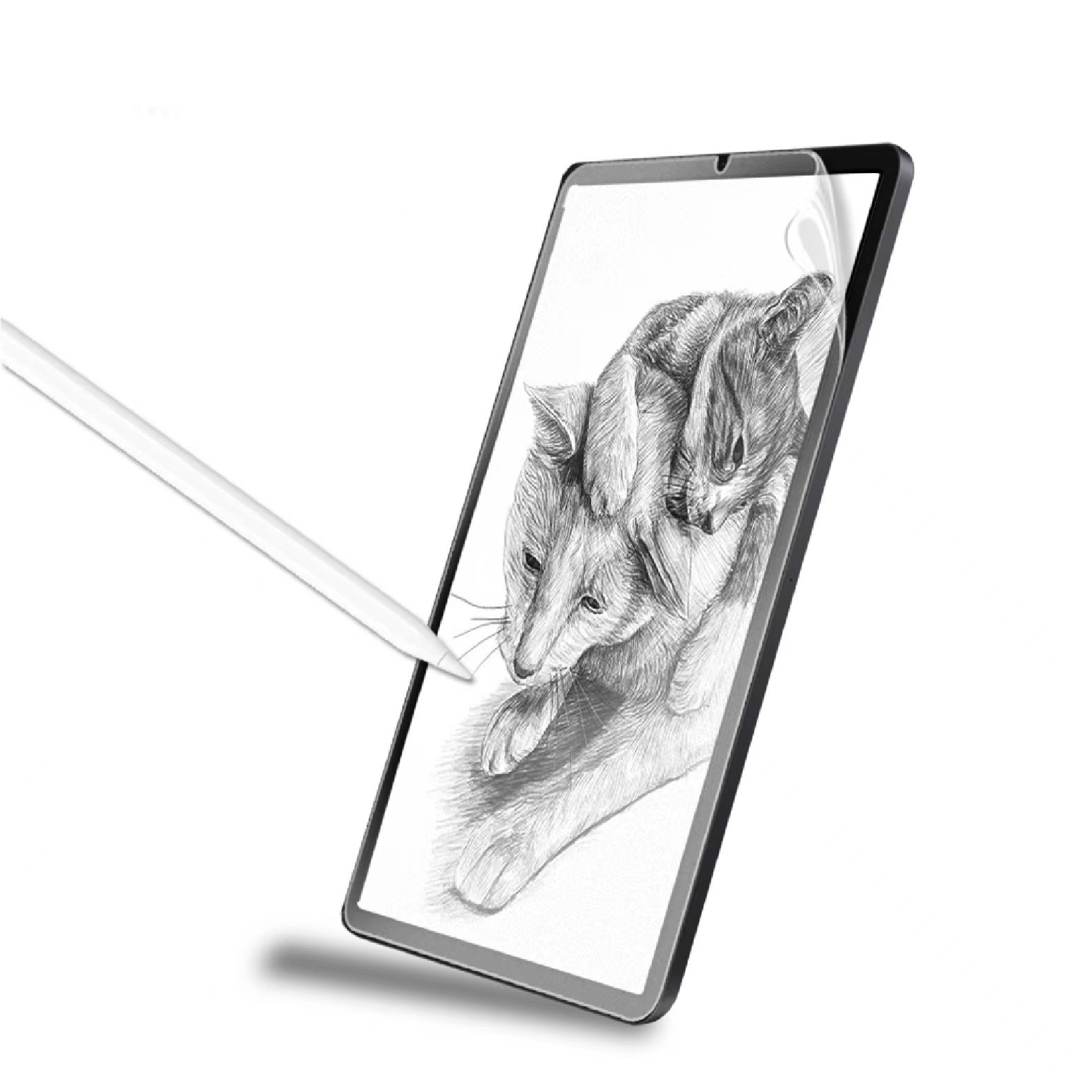iPad 10.2 2021 (9.Nesil) Kağıt Hisli Mat Davin Paper Like Tablet Ekran Koruyucu