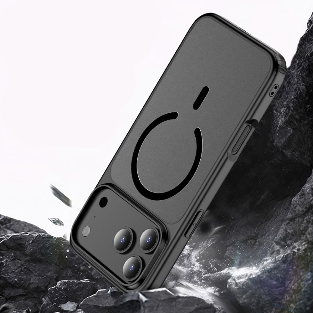 Apple iPhone 17 Pro Max Kılıf M-safe Şarj Özellikli Mat Arka Yüzey Wlons Lola Kapak