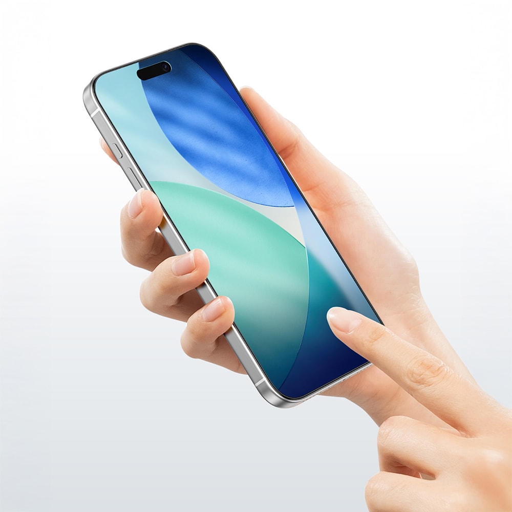 Apple iPhone 17 Pro Max Amazingthing Radix Parmak İzi Bırakmayan Temperli Cam Ekran Koruyucu
