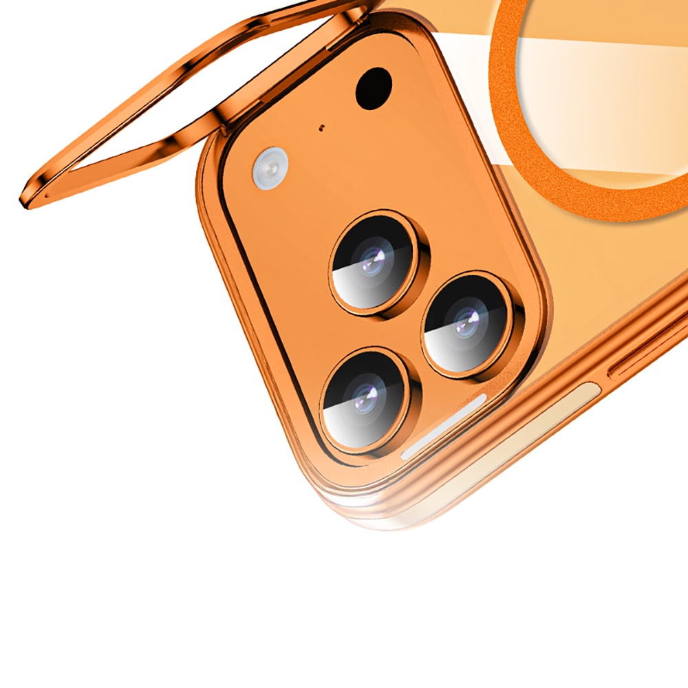 Apple iPhone 17 Pro Kılıf M-safe Şarj Özellikli Wlons Standlı Efsane Kapak