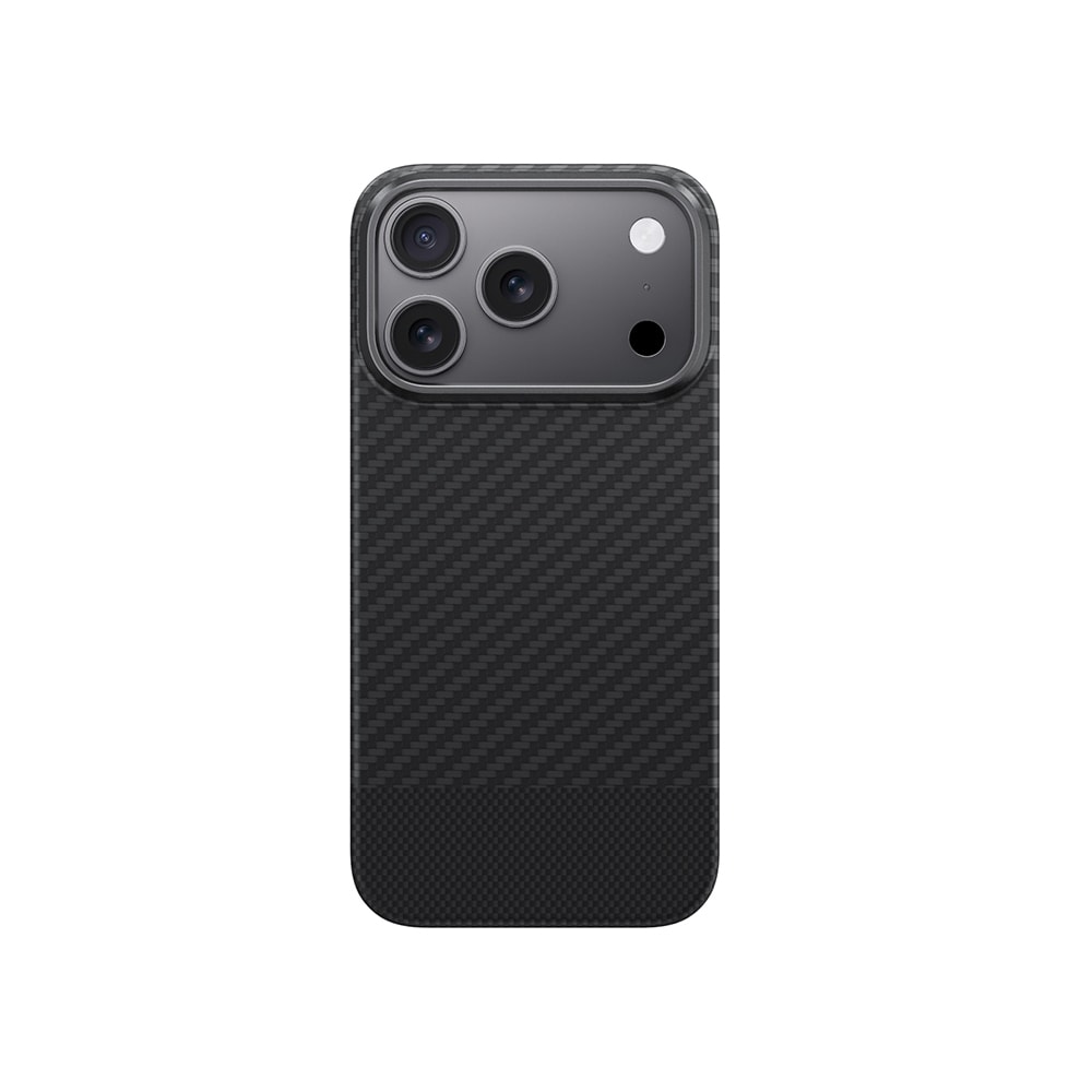 Apple iPhone 17 Pro Kılıf M-safe Şarj Özellikli 1500D Aramid Fiber Amazingthing Titan Max Serisi Kapak