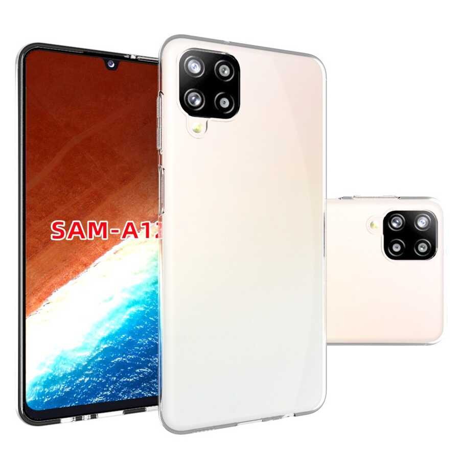 Galaxy A12 Kılıf Zore Süper Silikon Kılıf