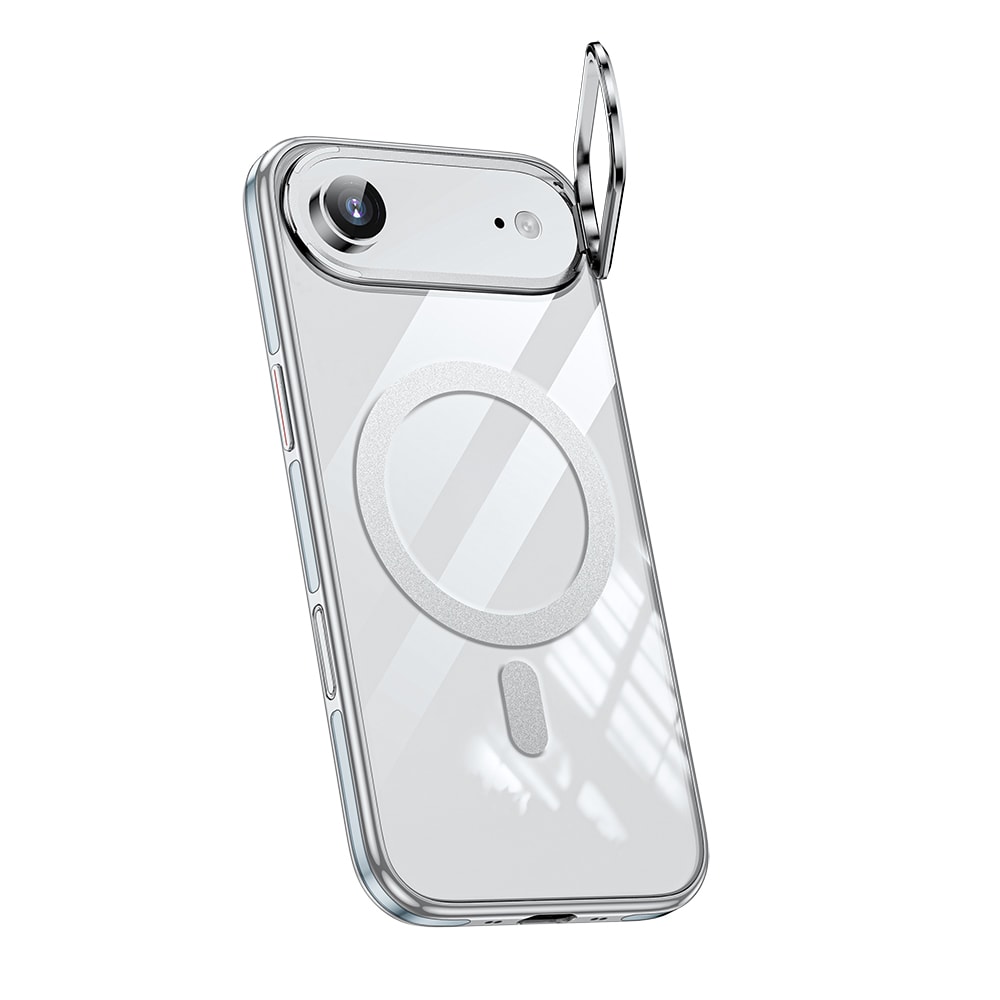 Apple iPhone 17 Air Kılıf M-safe Şarj Özellikli Wlons Standlı Efsane Kapak