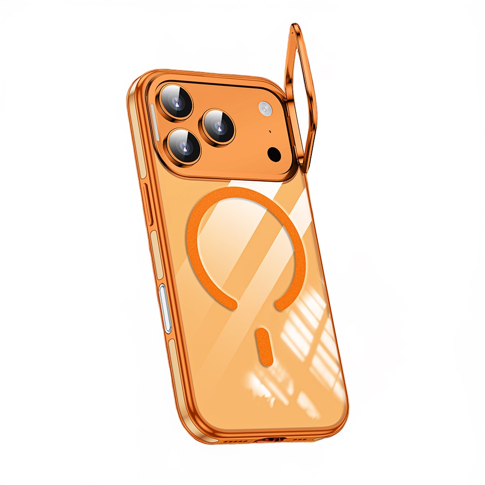 Apple iPhone 17 Pro Kılıf M-safe Şarj Özellikli Wlons Standlı Efsane Kapak