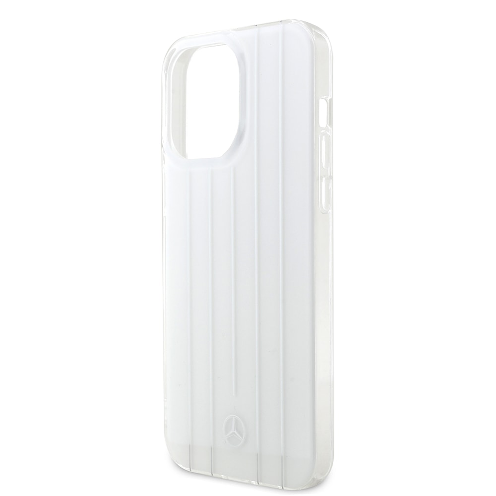 Apple iPhone 14 Pro Max Mercedes Benz Orjinal Lisanslı New Urban 3 Sert PC Paralel Çizgi Desenli Kapak