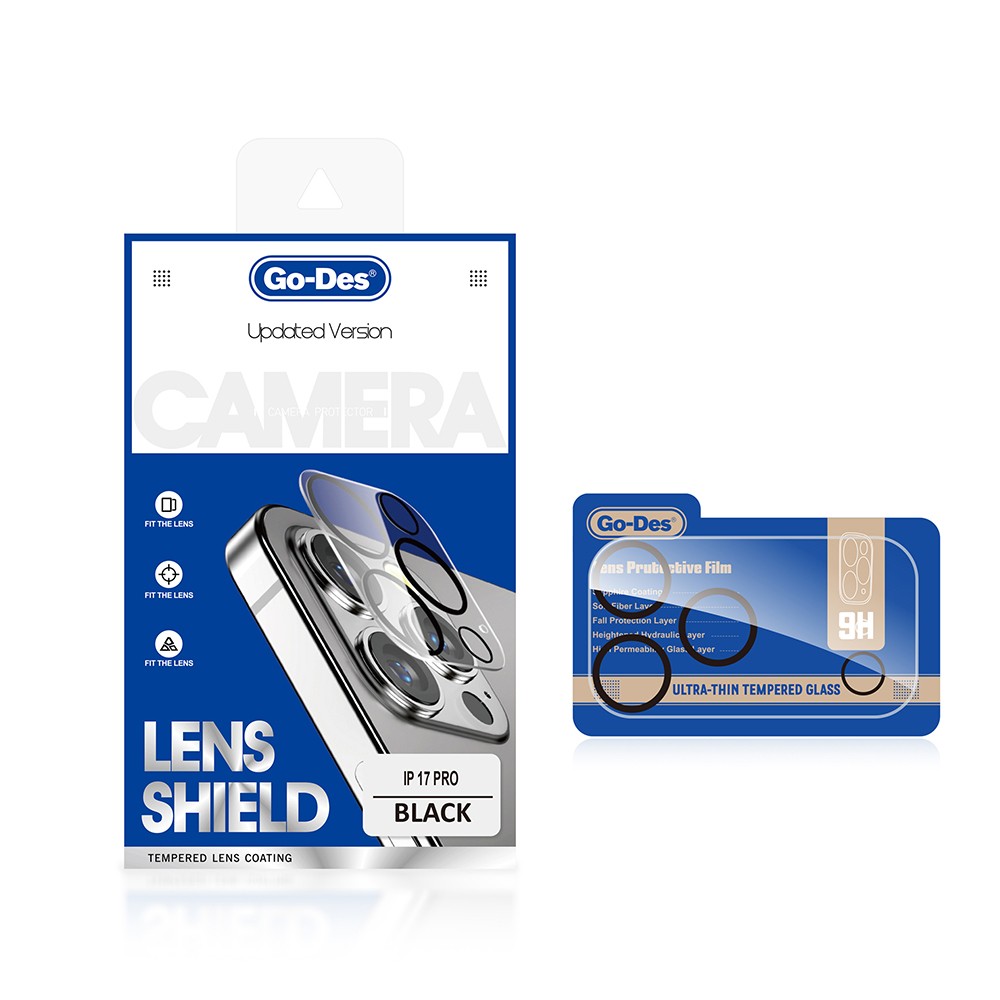 Apple iPhone 17 Pro Go Des Lens Shield CL-14 Kamera Lens Koruyucu