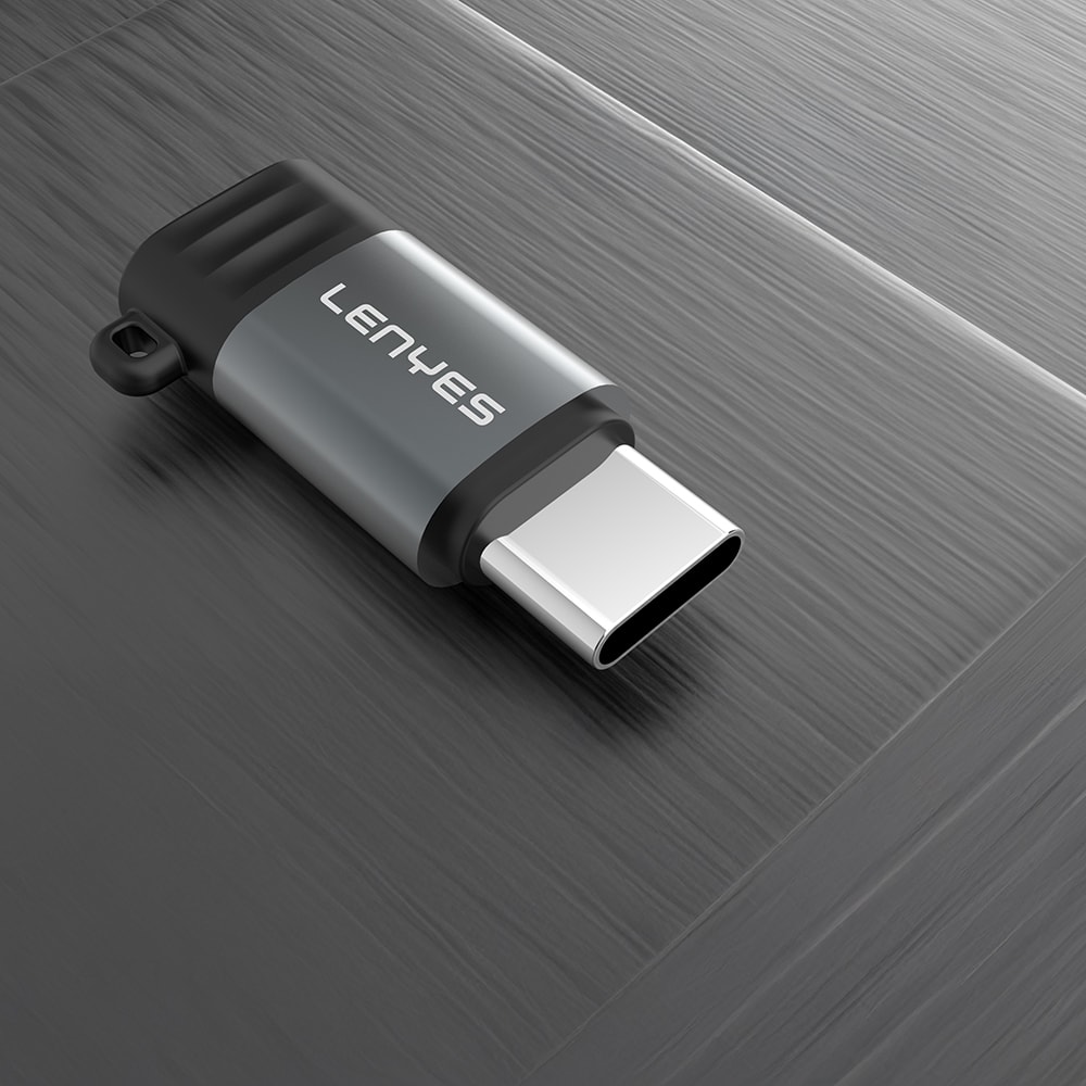 Lenyes AX111 Lightning to Type-C Çevirici OTG Adaptör