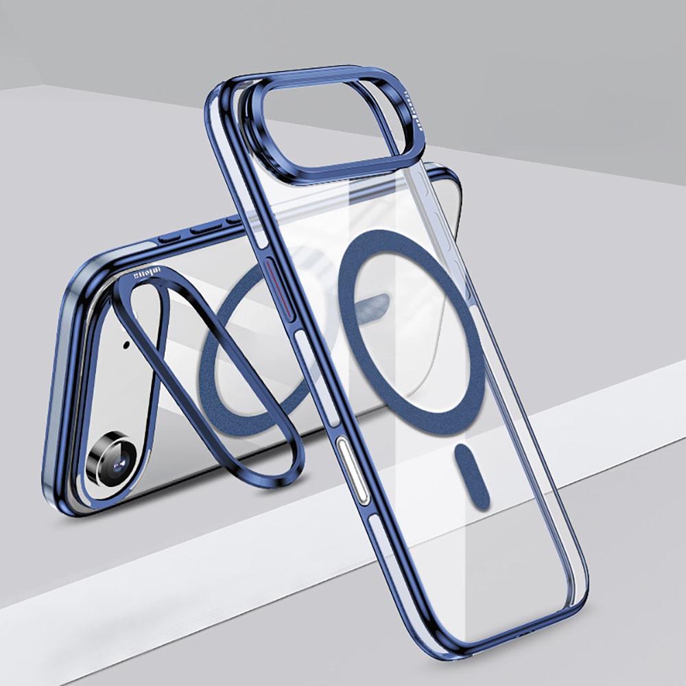 Apple iPhone 17 Air Kılıf M-safe Şarj Özellikli Wlons Standlı Efsane Kapak