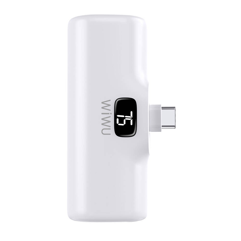 Wiwu Wi-P017 Capsule Serisi 2in1 Mini Taşınabilir Standlı Type-C Powerbank 5000mAh