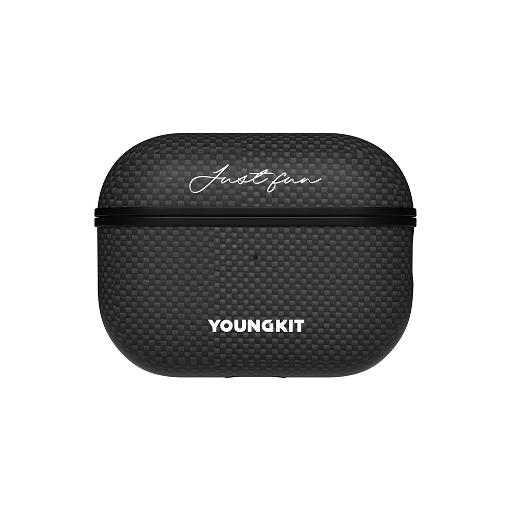 Apple Airpods Pro Kılıf Magsafe Şarj Özellikli Aramid Fiber Youngkit 1500D Kevlar Extreme Wing Serisi Kapak