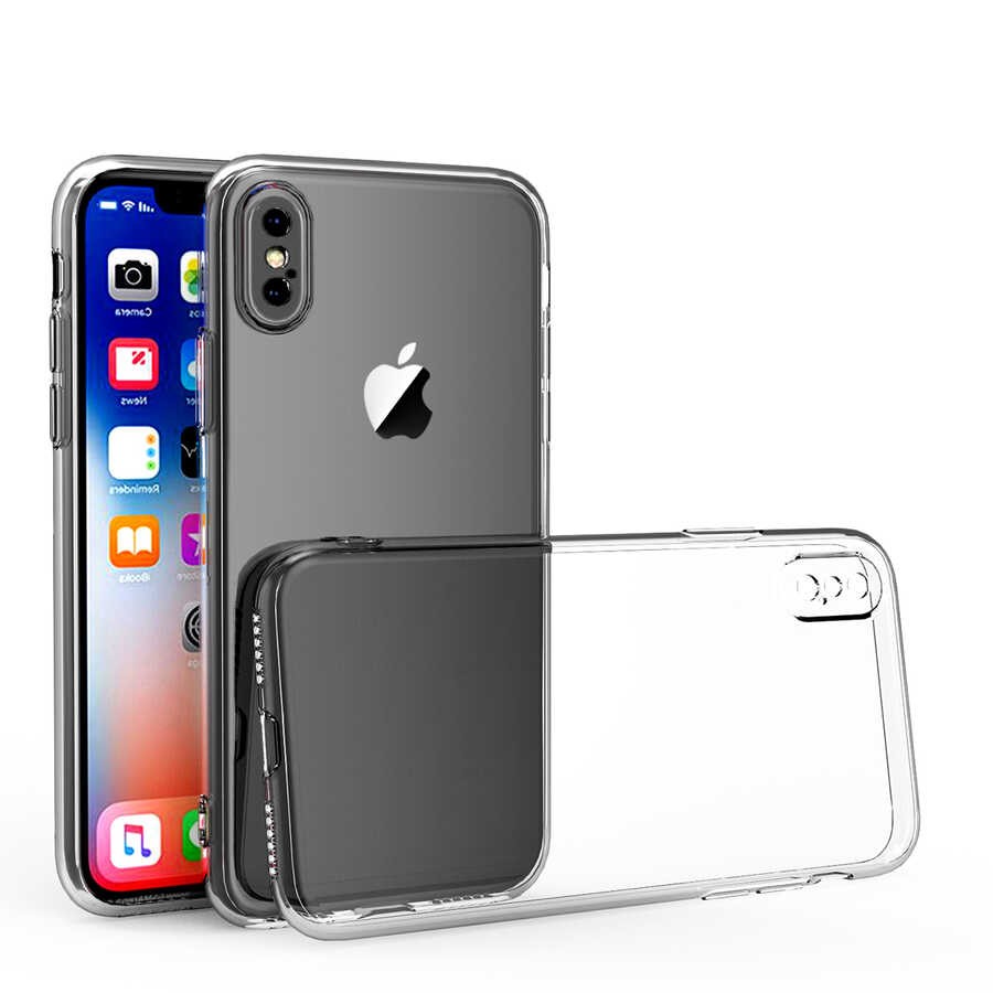 iPhone XS Max 6.5 Kılıf Zore Kamera Korumalı Süper Silikon Kılıf