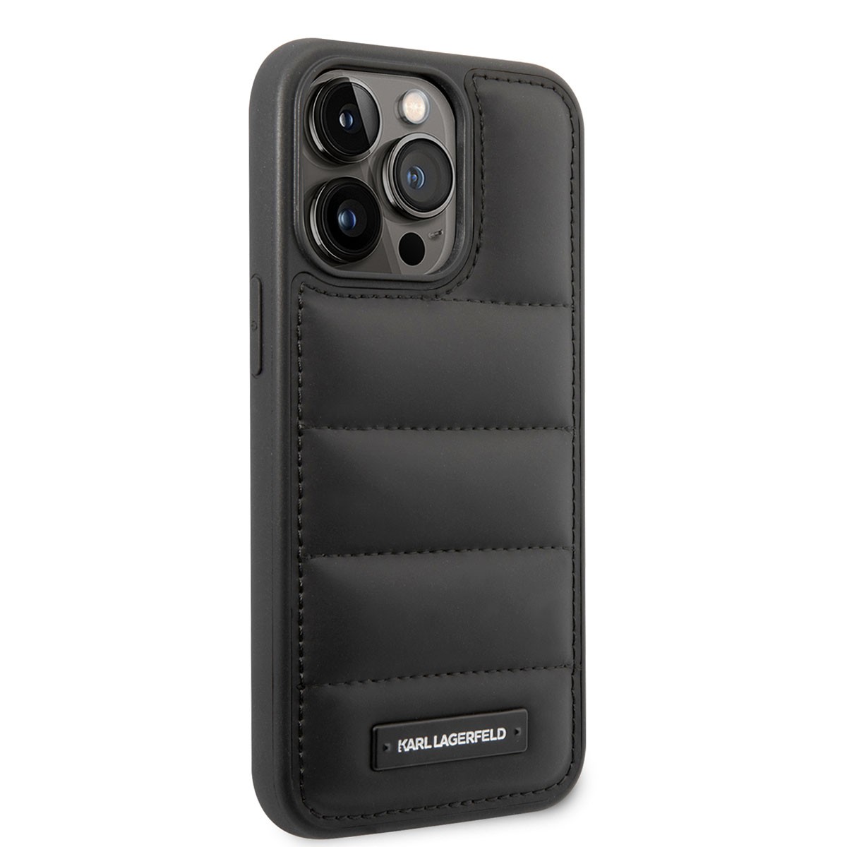 iPhone 14 Pro Max Kılıf Karl Lagerfeld Nylon Puffy Airbag Dizayn Kılıf