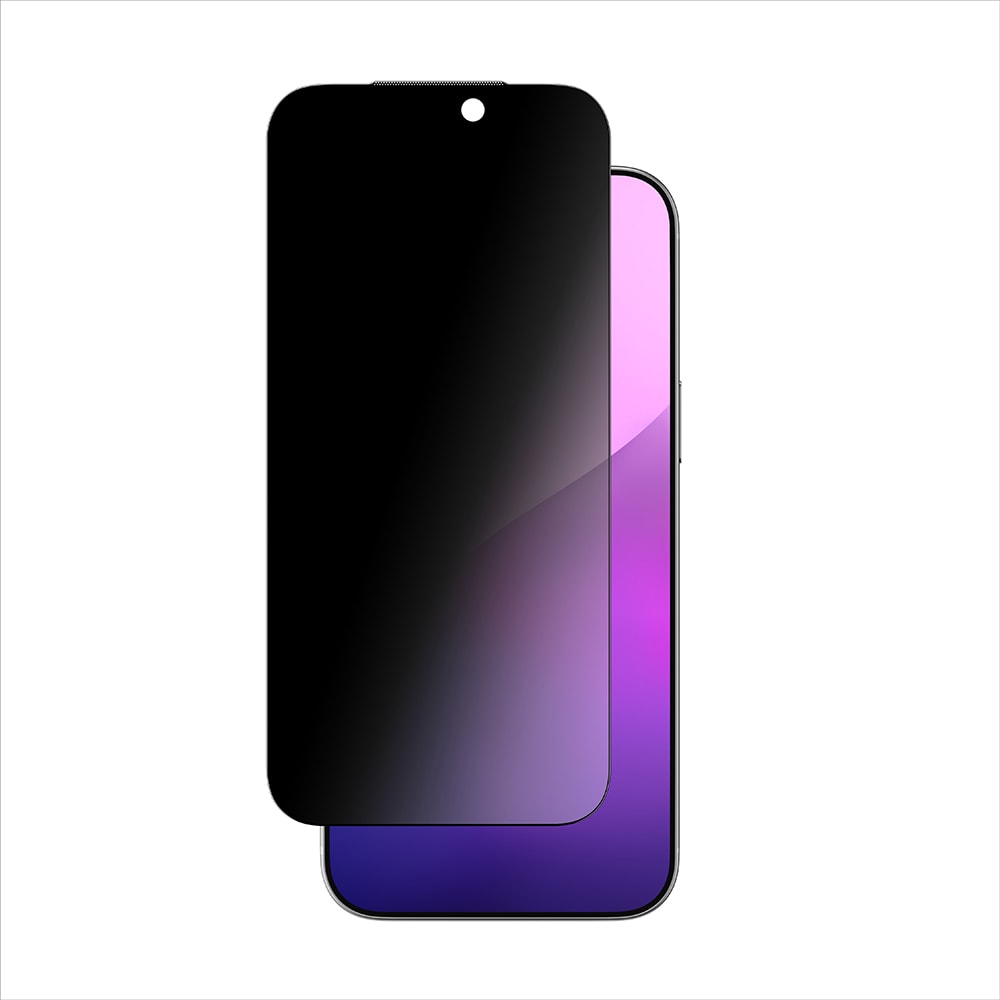 Apple iPhone 17 Pro Amazingthing Titan Privacy Parmak İzi Bırakmayan Temperli Cam Ekran Koruyucu