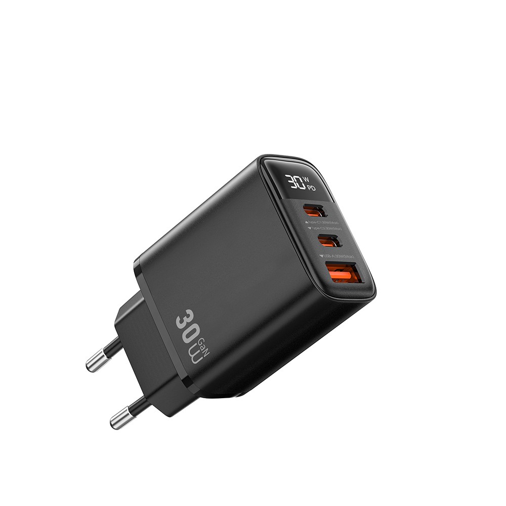 Wiwu Wi-G010 Firefly Serisi GaN Tech PD Hızlı Şarj Özellikli Şarj Başlığı 30W