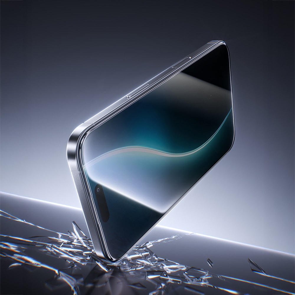 Apple iPhone 17 Hidrofobik Ve Oleofobik Özellikli Benks 0.3mm Privacy Air Shield Ekran Koruyucu 10'lu Paket