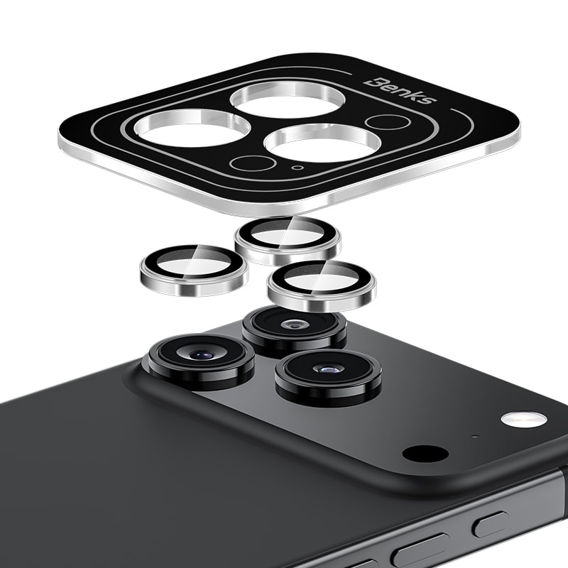 Apple iPhone 17 Pro Max Benks AR Glass Warrior Premium Cam Kamera Lens Koruyucu