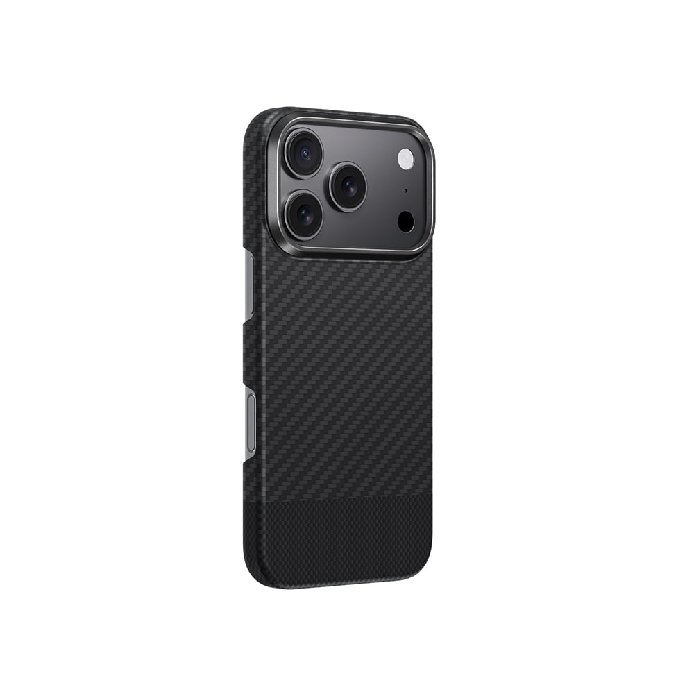 Apple iPhone 17 Pro Kılıf M-safe Şarj Özellikli 1500D Aramid Fiber Amazingthing Titan Max Serisi Kapak