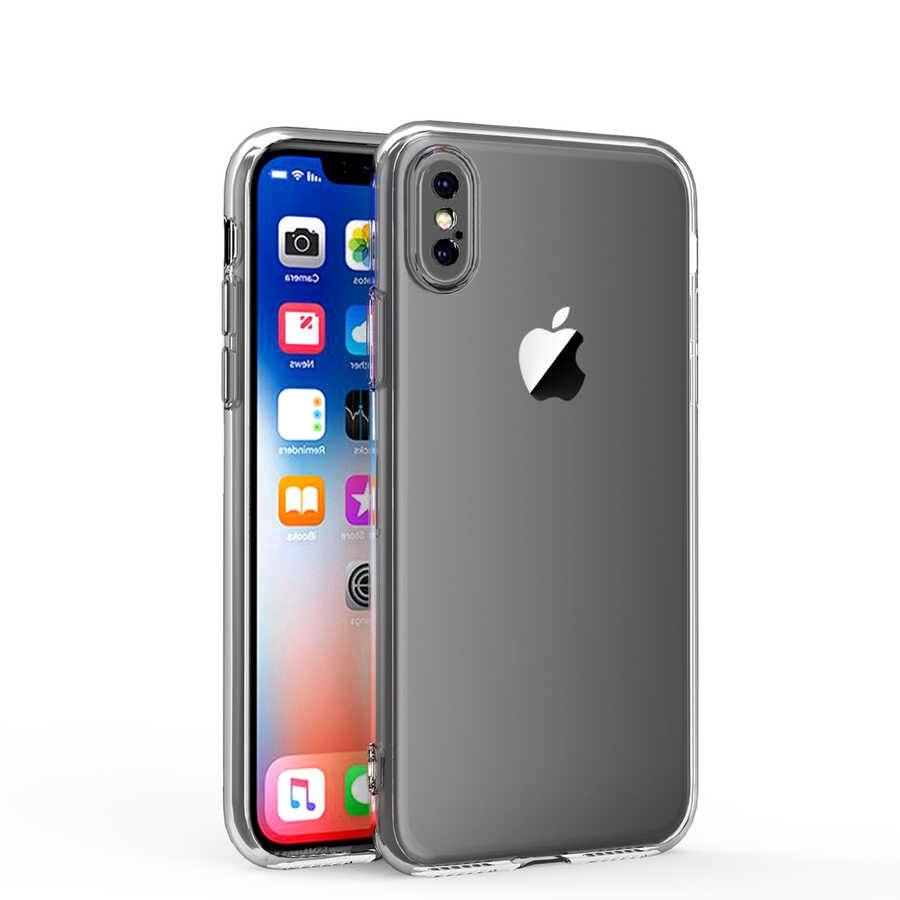 iPhone XS Max 6.5 Kılıf Zore Kamera Korumalı Süper Silikon Kılıf